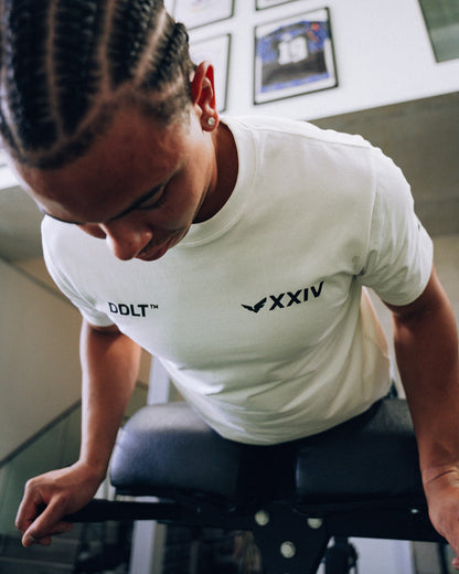 WHITE DDLT™ XXIV T-SHIRT