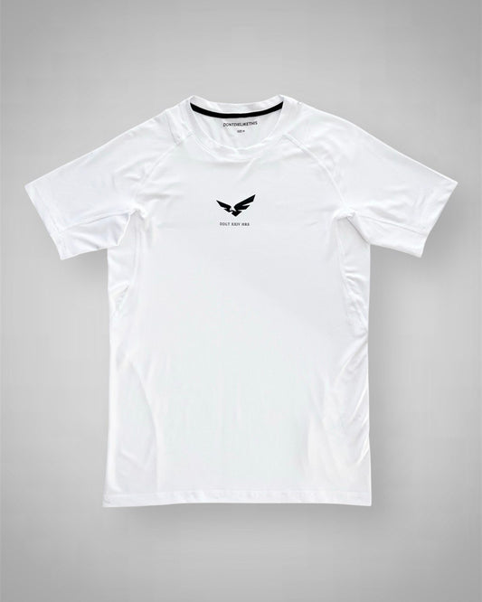 WHITE XXIV HRS COMPRESSION T-SHIRT