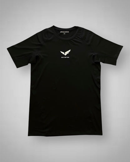 BLACK XXIV HRS COMPRESSION T-SHIRT